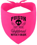 Poison Bottle Costume Pet Bandana