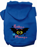 Batty for Mommy Halloween Pet Hoodie