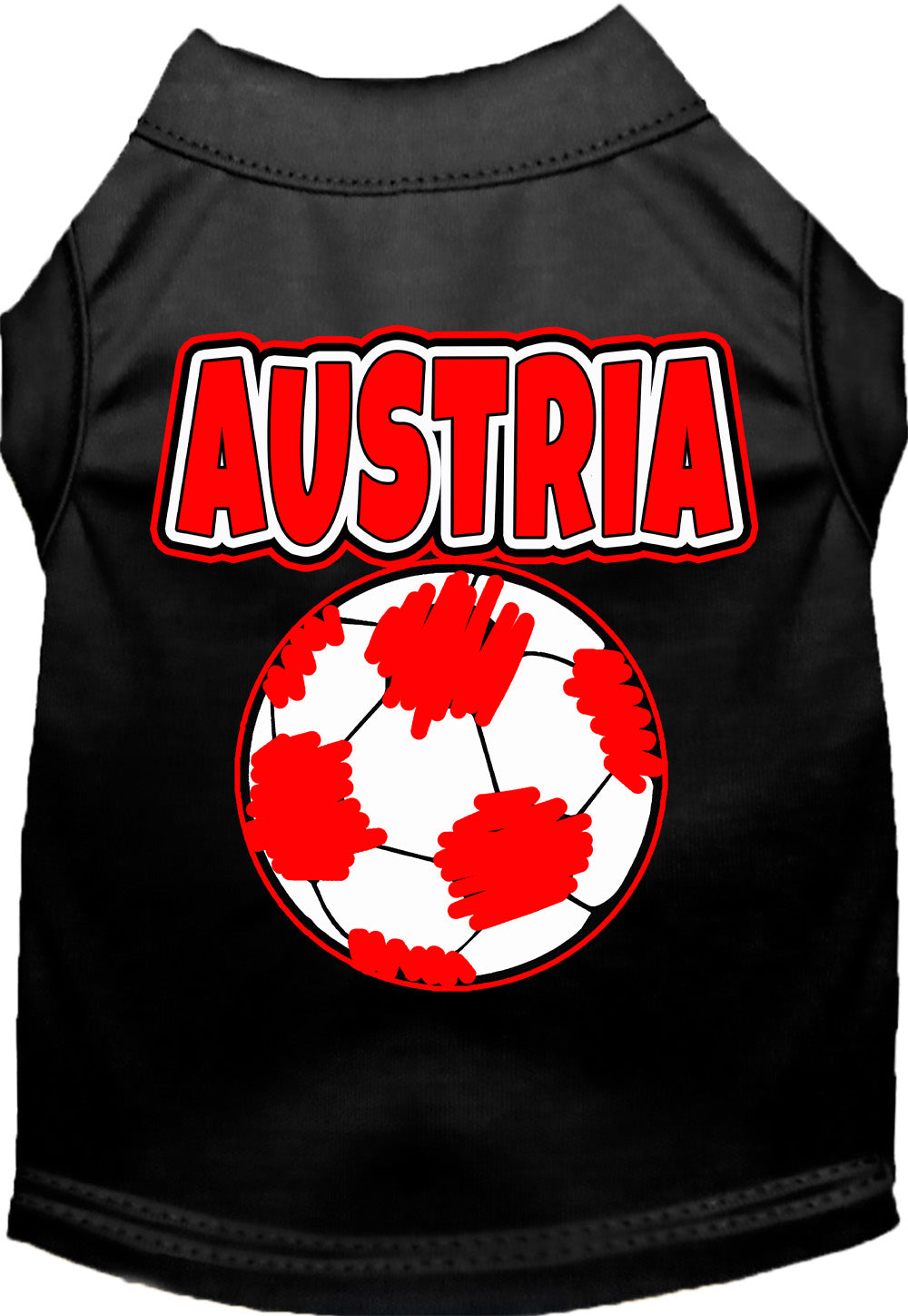 Austria Soccer Pet Shirt