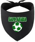 Saudi Arabia Soccer Pet Bandana