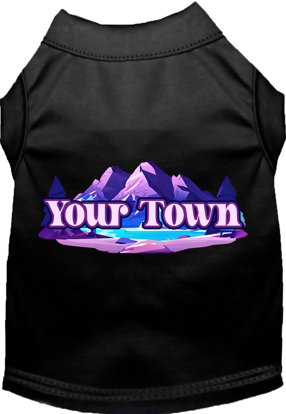 Custom Alpine Pawscape Pet Shirt