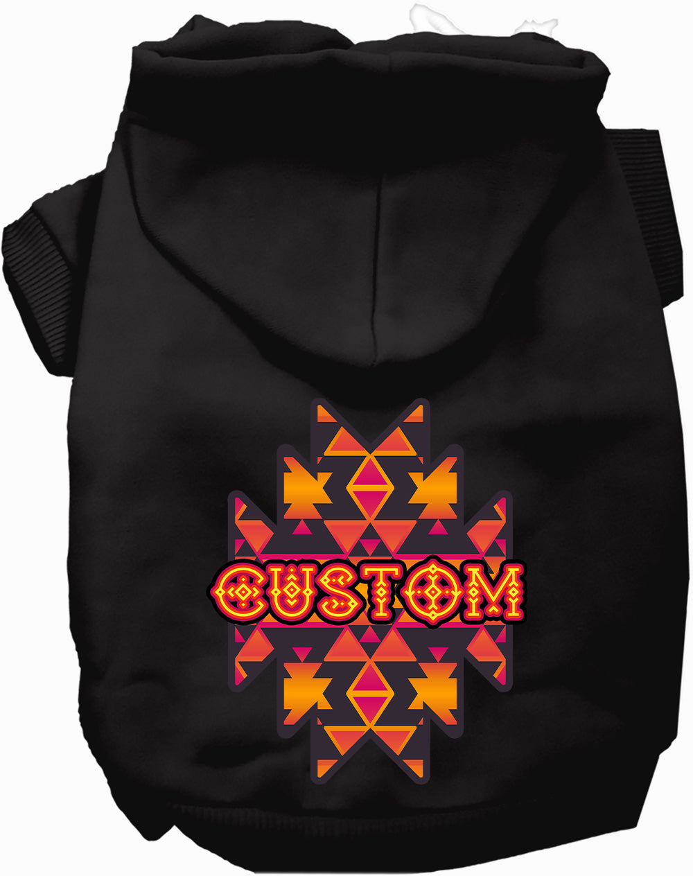 Custom Navajo Tribal Pet Hoodie