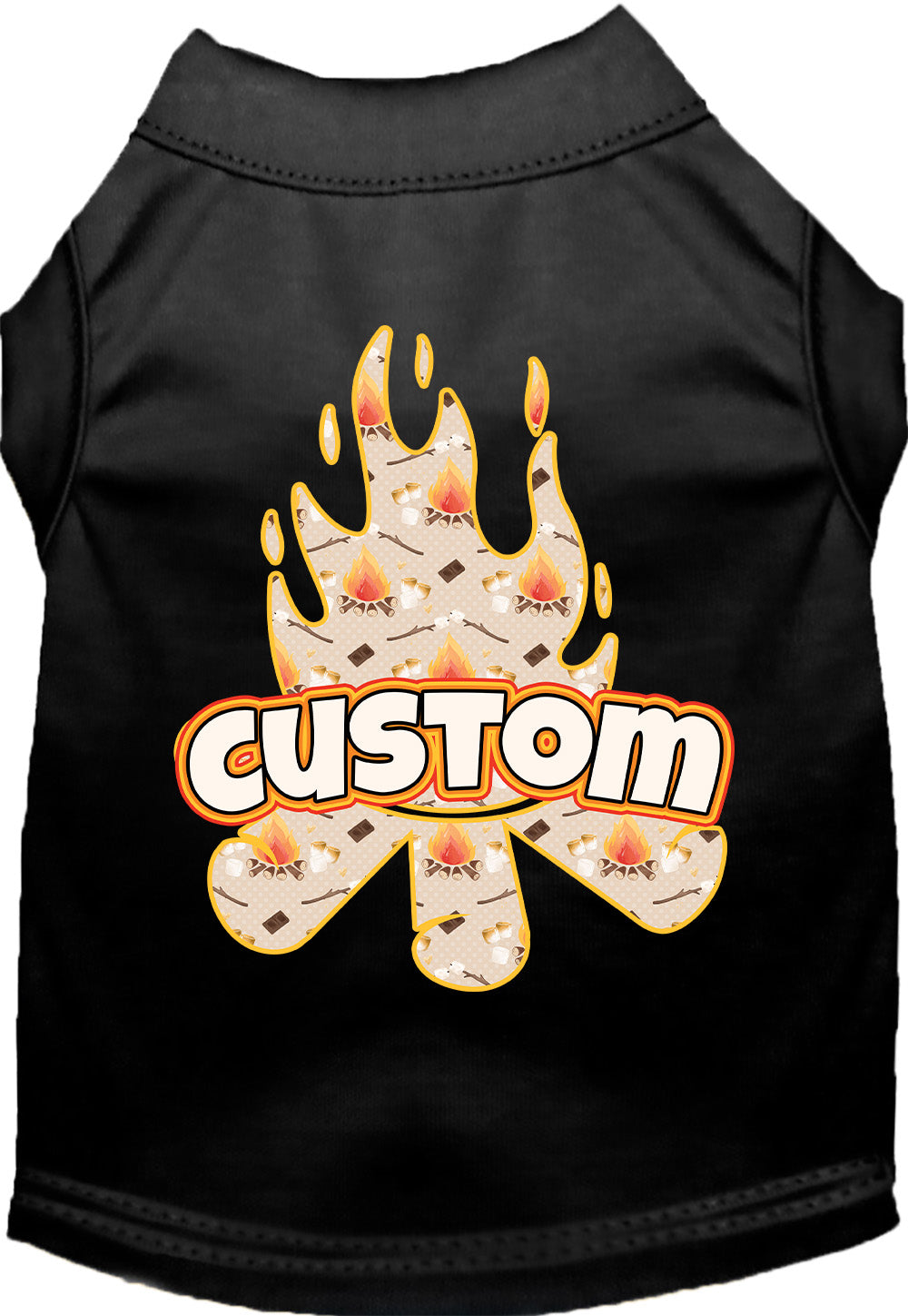 Custom Around the Campfire Pet Shirt