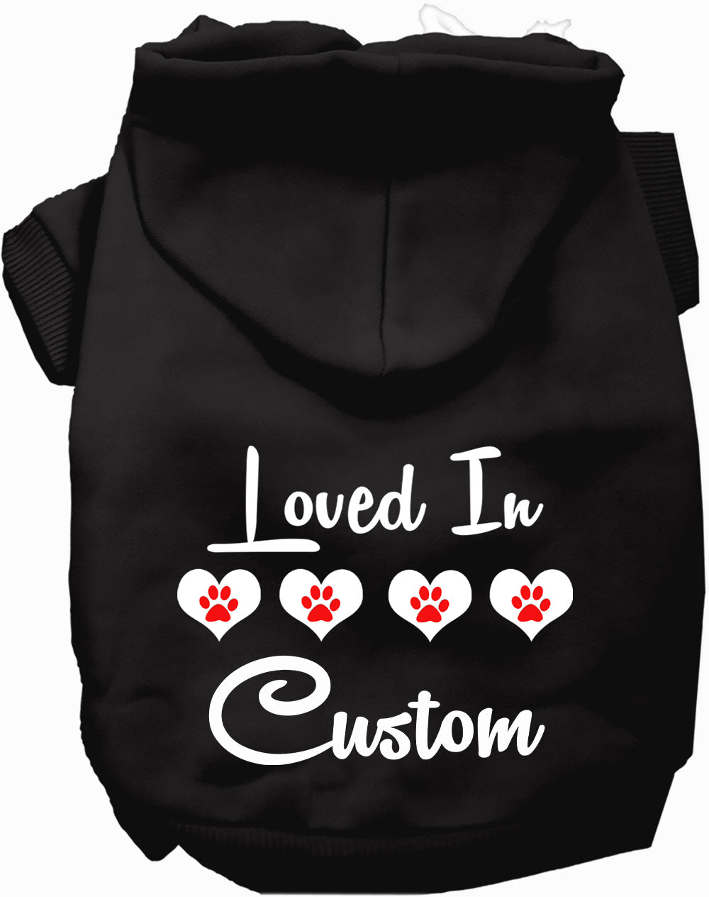 Custom Loved In Pet Hoodie