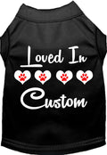 Custom Loved In Pet Shirt