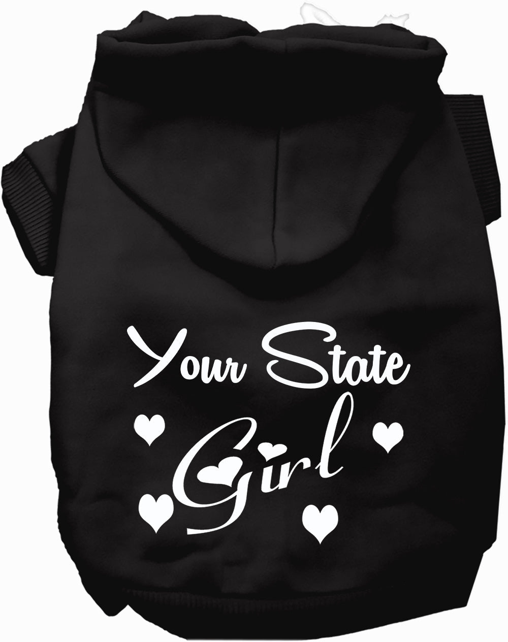 Custom Girl Pet Hoodie