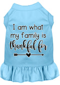 Pet Dress "I Am What My Family Is Thankful For"