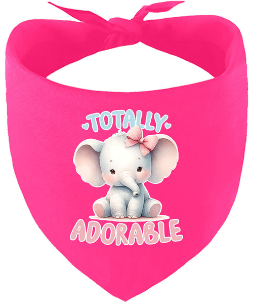 Adorable Elephant Pet Bandana