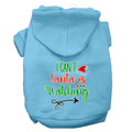 Christmas Pet Hoodie "I Can't, Santa Is Watching"