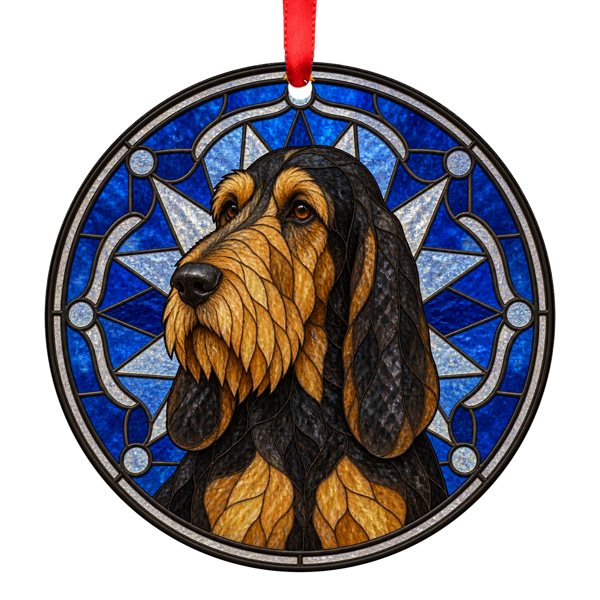 Grand Basset Griffon Vendéen — Black and Tan