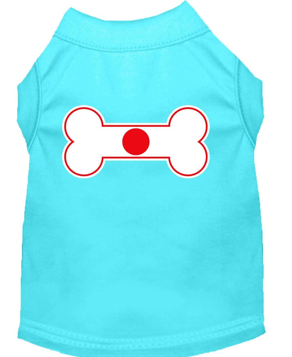 Pet Shirt "Bone Shaped Japan Flag"