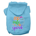 Halloween Pet Hoodie, "Too Cute To Spook Girly Ghost"