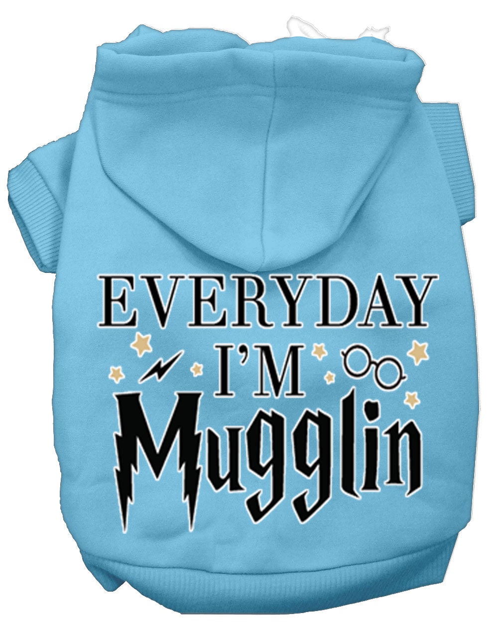 Pet Hoodie "Everyday I'm Mugglin"