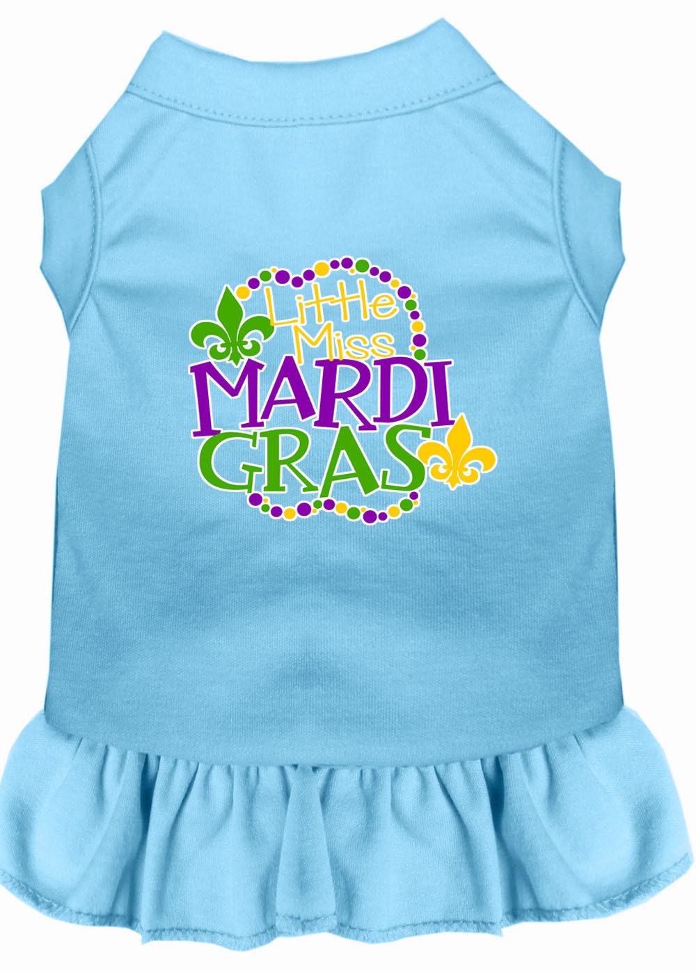 Pet Dress "Little Miss Mardi Gras"