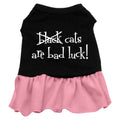 Halloween Pet Dress "Black Cats Are Bad Luck"